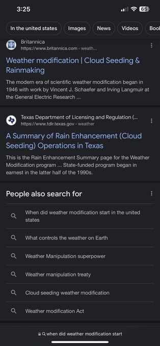 How come #weathermodification is considered #misinformation when the #Government and #DOD has #websites<a href="/tag/weathermodification"class="tags">#weathermodification</a><a href="/tag/misinformation"class="tags">#misinformation</a><a href="/tag/websites"class="tags"><span>#websites</span></a><a href="/tag/government"class="tags"><span>#government</span></a><a href="/tag/dod"class="tags"><span>#dod</span></a>