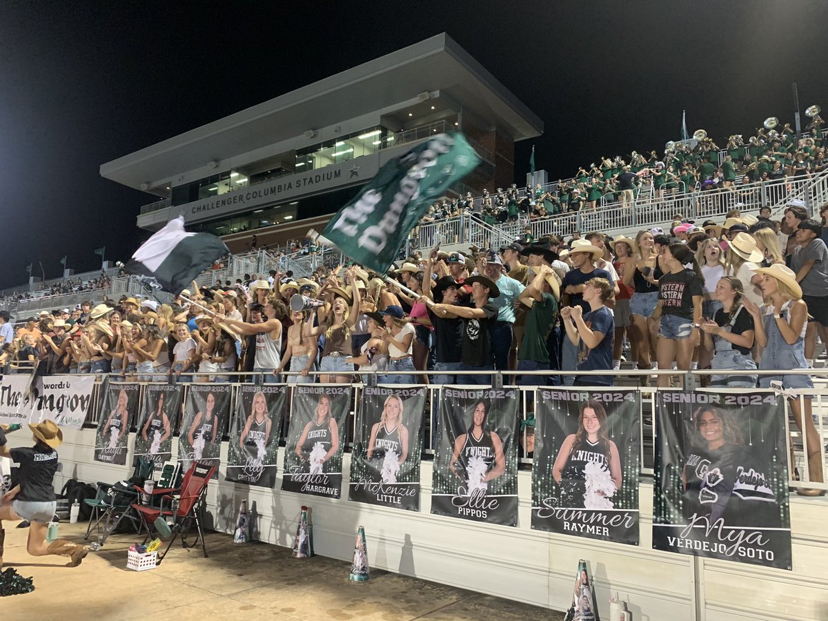 CFHS_Knights's tweet photo. Our team may have fallen short during our game against Houston Lamar, but our students definitely came out on top by showing our CIRCLE words! We could not be more proud of our Knights for showing Respect, Citizenship, and Excellence tonight! πβοΈπ€ #CFHSforward #KnightPride https://t.co/yP72v0WqYY