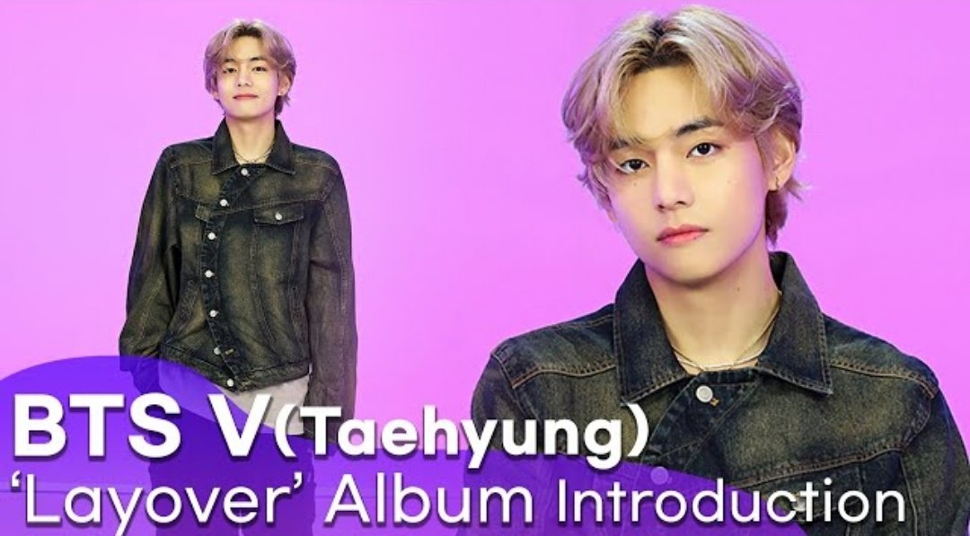 USBTSARMY's tweet photo. Pickon | YouTube 

BTS V's 'Layover' Album Introduction 
https://t.co/OkjCMAiPHe 
#LayoverlsComing #Layover https://t.co/ynku1eVcTi