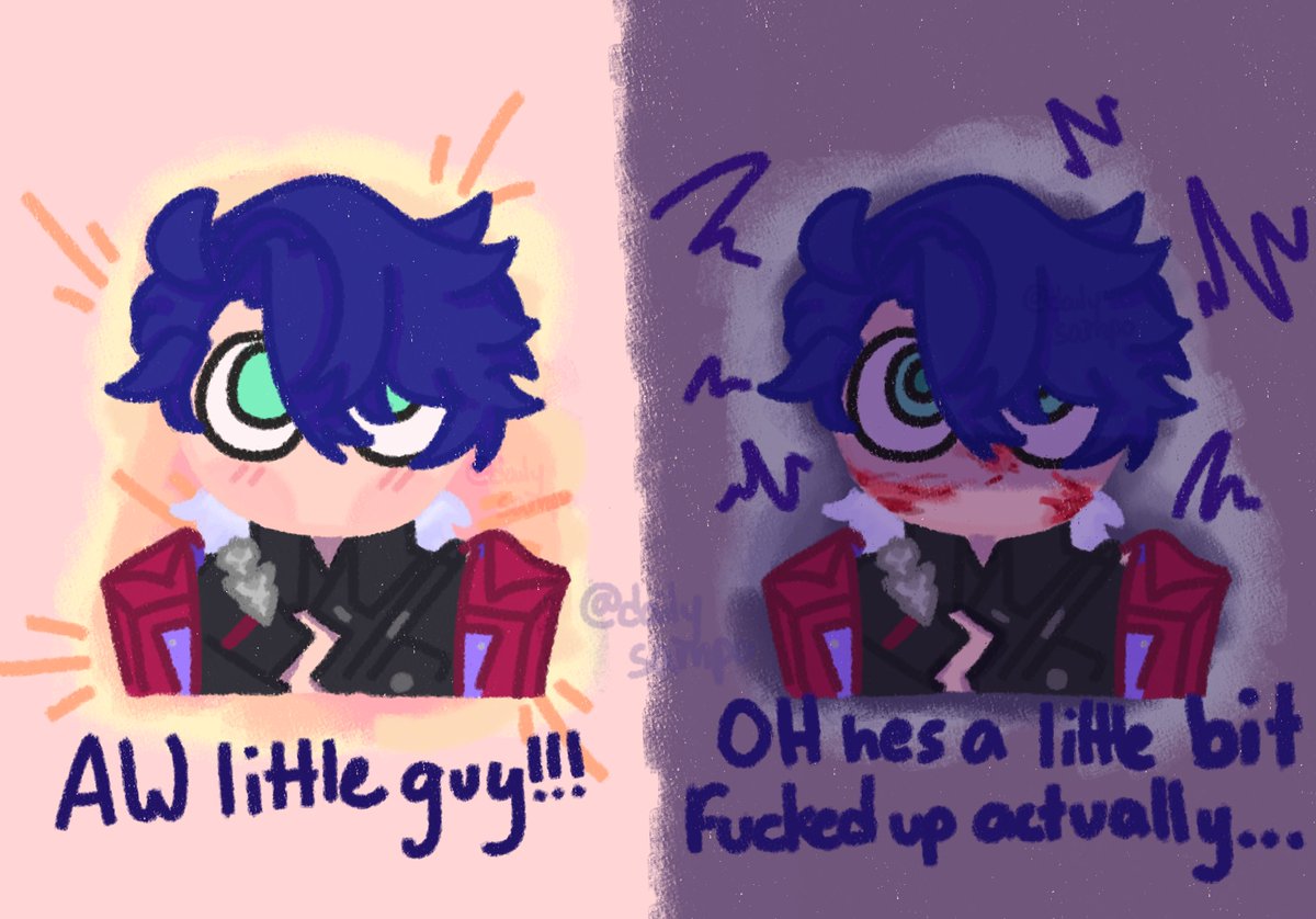 hihi i feed you all my sampo art