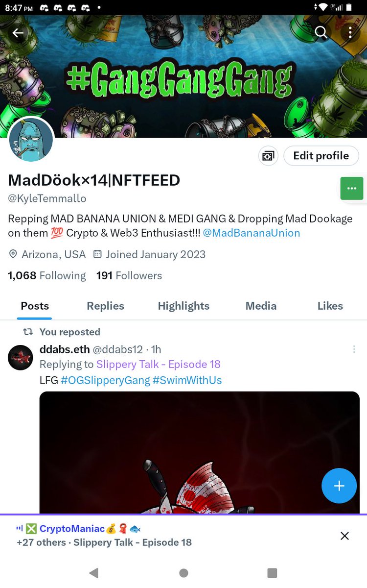 KyleTemmallo's tweet photo. New banner... whaaaaat???? @SlipperyFishCo #ReppingHard #SlipperyFish https://t.co/OTYByKjs1B