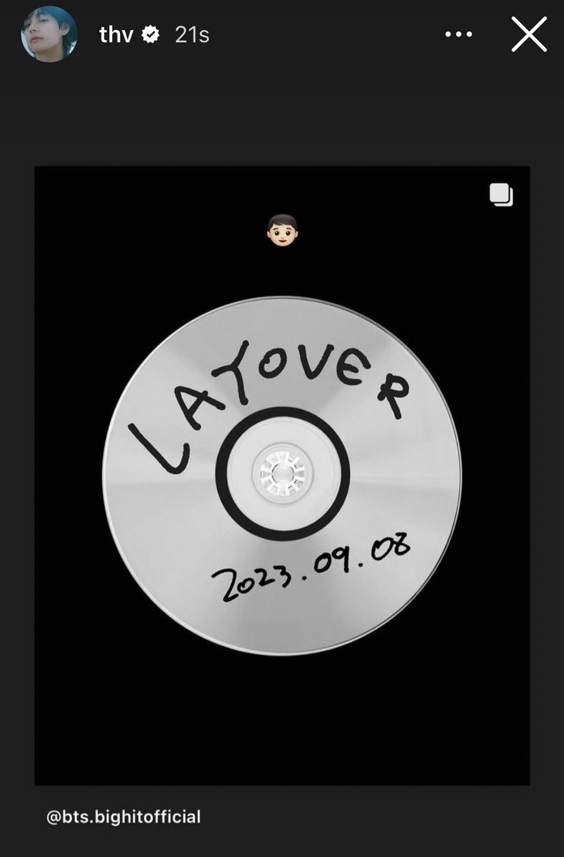 taeguide's tweet photo. [INFO] Taehyung Ig story 

SLOW DANCING OUT NOW 
LAYOVER OUT NOW https://t.co/4zlMnGqdmV