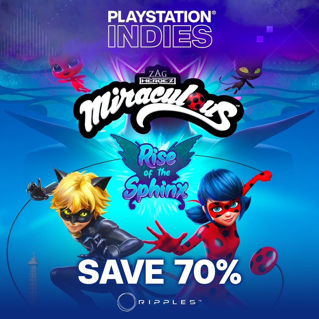 RipplesAsia's tweet photo. - Miraculous: Rise of the Sphinx (70% Off)
- Nexomon: Extinction (75% Off)
- Nickelodeon All-Star Brawl (80% Off)
- Nickelodeon Kart Racers 3: Slime Speedway (80% Off) https://t.co/elvbahasmT