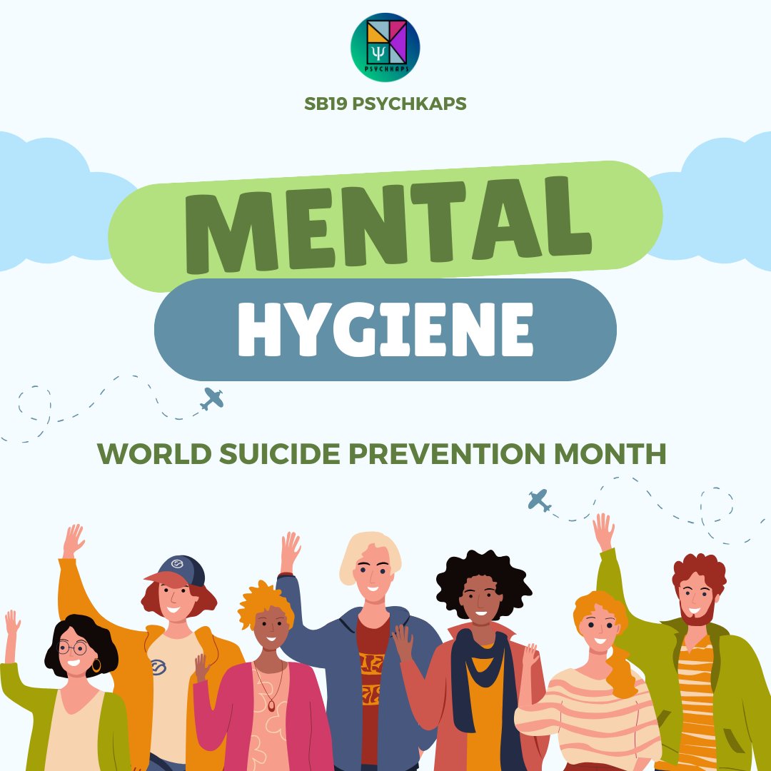 SB19PsychKaps's tweet photo. September marks the celebration of World Suicide Prevention Month! 

We, SB19 PsychKaps, who actively work to break the stigma surrounding mental health, help us and let us unite to raise awareness and instill hope to everyone grappling with mental health challenges. 

[A Thread] https://t.co/uzDm56iSLR