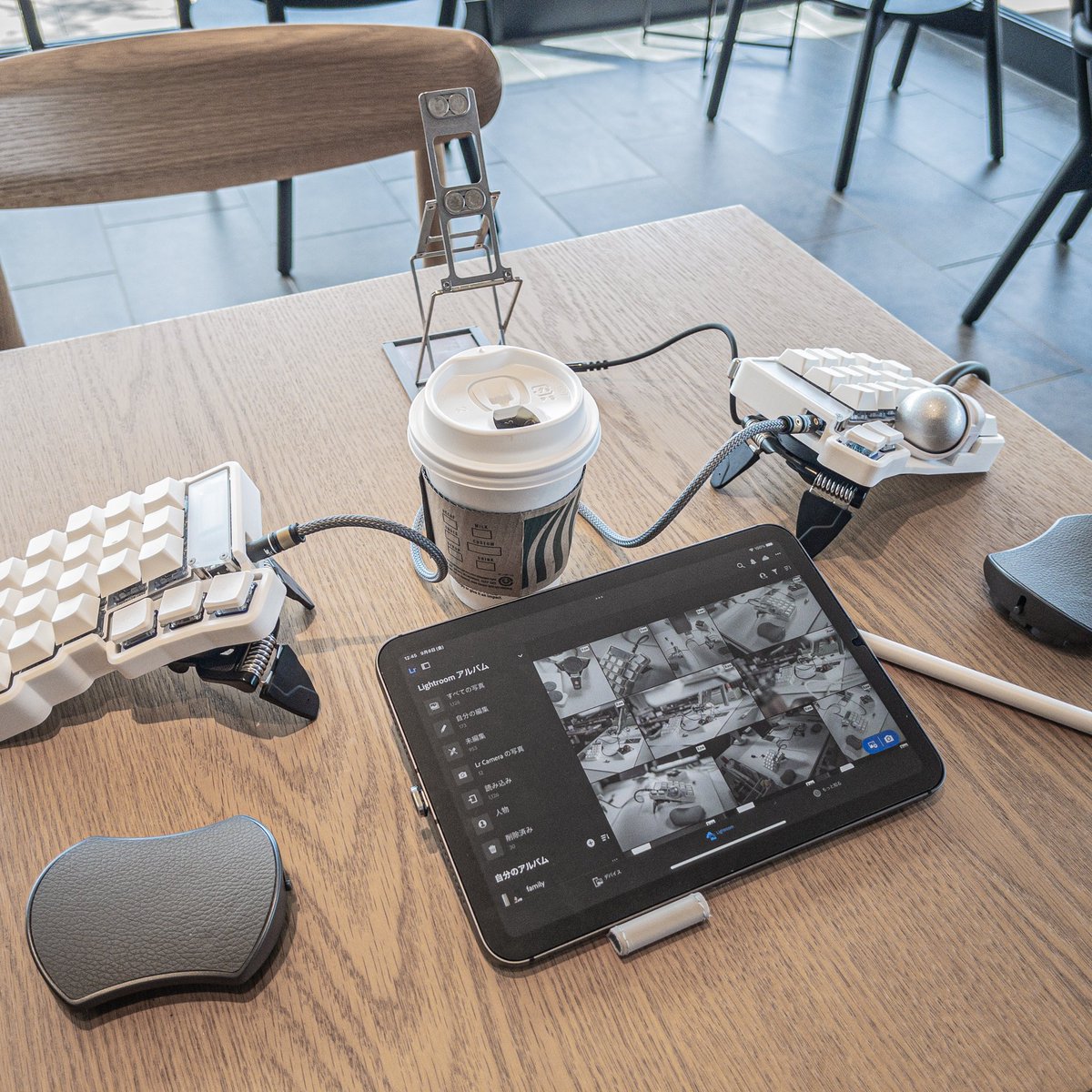 今日もiPad miniとkeyballでクリエイトしていきたい、押忍。