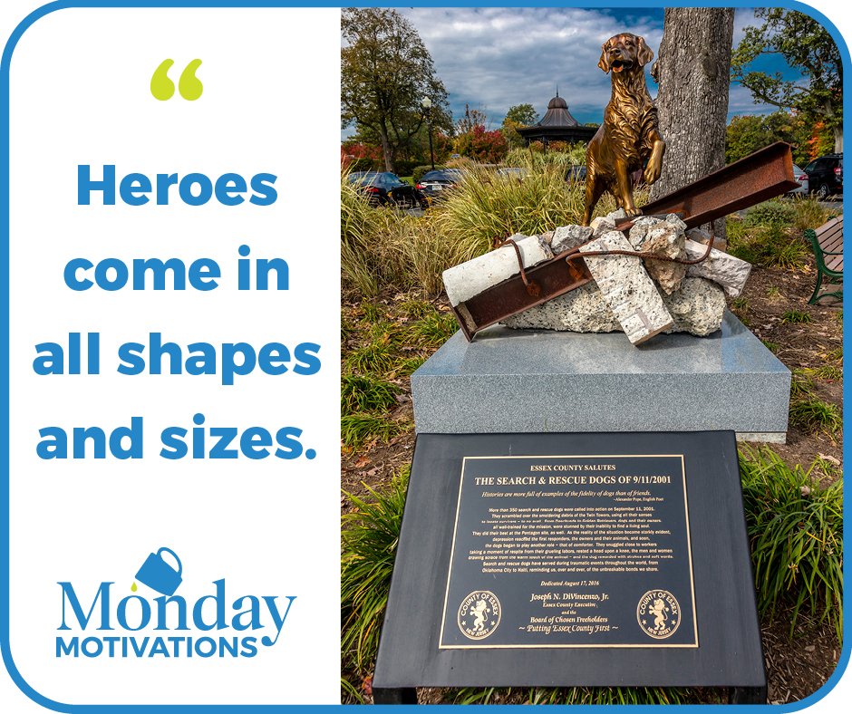 AxiaHomeLoans's tweet photo. We are remembering the victims &amp; heroes of 9/11.  One hero from that day is Riley. He was one of many sent to the #WorldTradeCenter looking for survivors. He died in 2010 at age 13. His legacy lives on in the❤️of the first responders. #axiahomeloans NMLS 27830 #EqualHousingLender https://t.co/5DvHbtNMRC