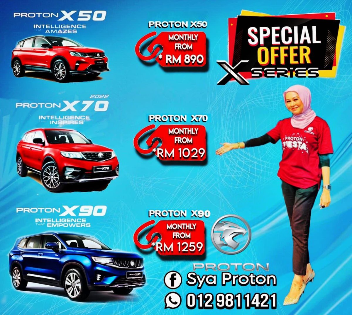 ProtonSha's tweet photo. Skim graduan untuk bru kerja sebulan..

Rebate sehingga rm5k untuk x50
Saga premium ready stock
Iriz ready stok

Nak trade in keta lama di alu-alu kan
Wsap sis 👇🏻👇🏻👇🏻
https://t.co/RftvV8R5UZ

https://t.co/RftvV8R5UZ https://t.co/ueZqwBBZtb