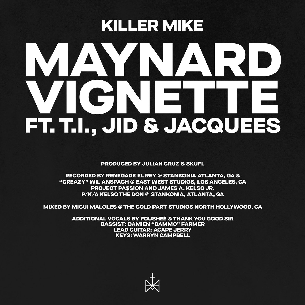 KillerMike's tweet photo. MAYNARD VIGNETTE FEAT @TIP @JIDSV @JACQUEES • ART BY @QUAKESOLO ☦️ #MICHAEL 

🧱: https://t.co/RNKzd9VPji https://t.co/LOa4E1ZOYL