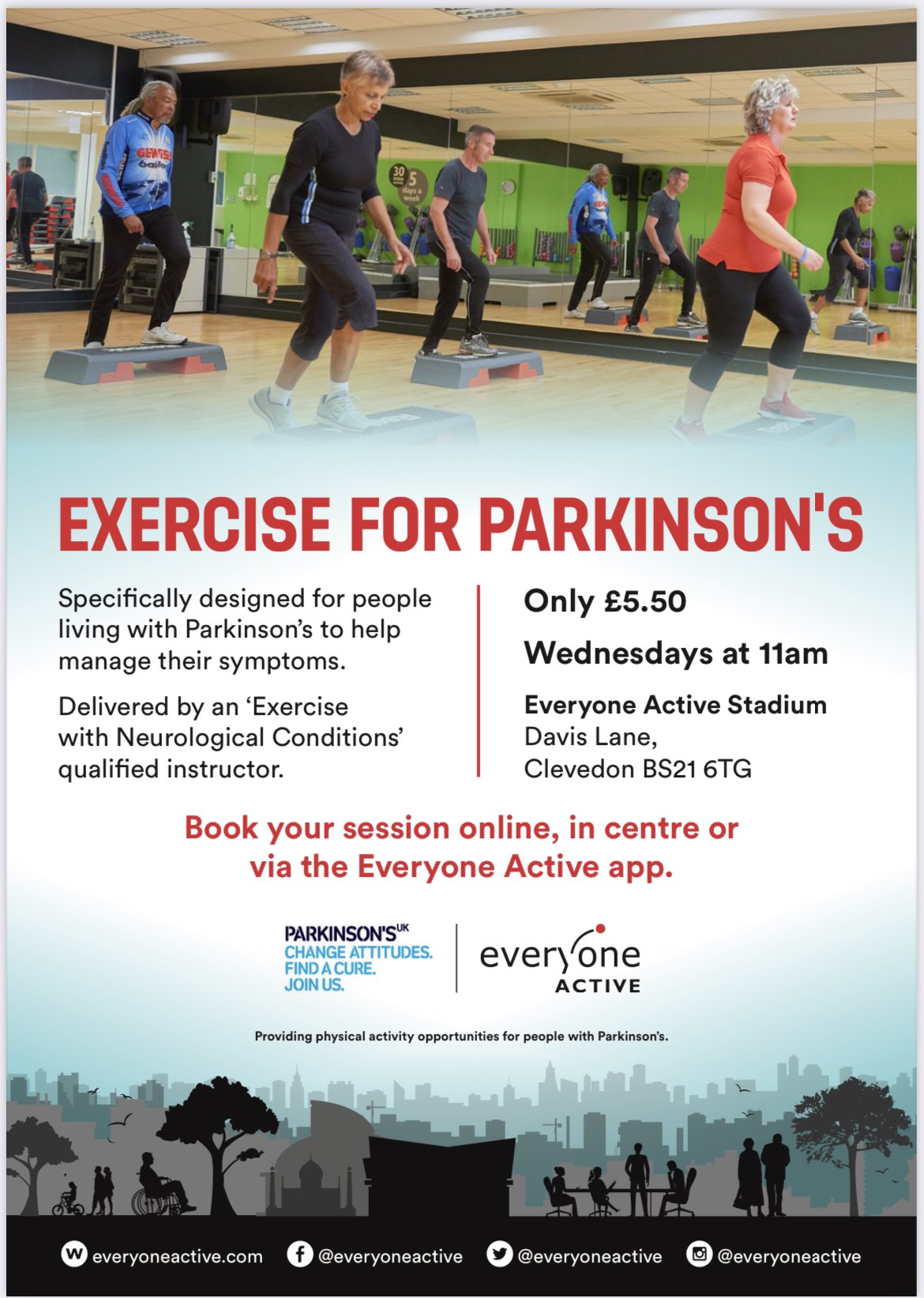 High Intensity Workout with Neuro Heroes, Parkinson's UK