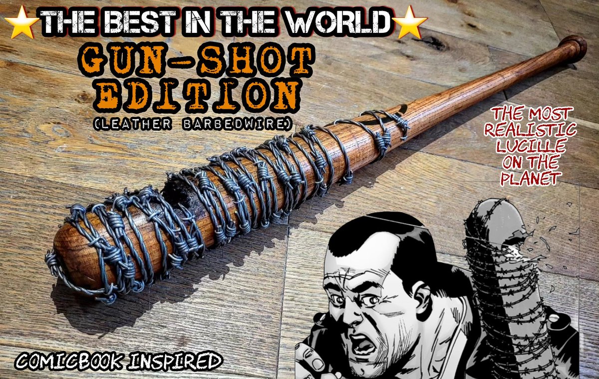 Lucillethe_bat's tweet photo. You shot Lucille!!!   =================================
#lucille #thewalkingdead #negan #amcthewalkingdead #morganjones #twdedit #rickgrimes #daryldixo #andrewlincon #jeffreydeanmorgan #fearthewalkingdead  #negantwd #lucillereplica 
 #lucillebat #negancosplay https://t.co/VrT889LKyG