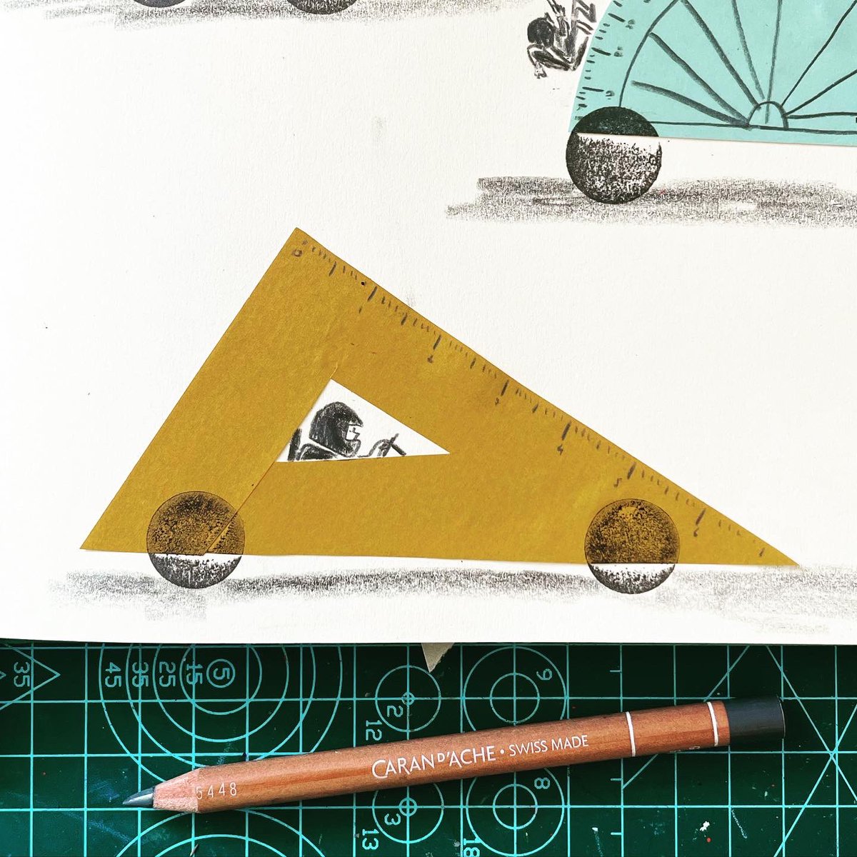 ch_durance's tweet photo. Back to school! Experimenting in my play sketchbook. 

#kidlit #kidlitart #csacbi #picturebook #illustration #illustrator #earlyyears https://t.co/HP44KYGSlx