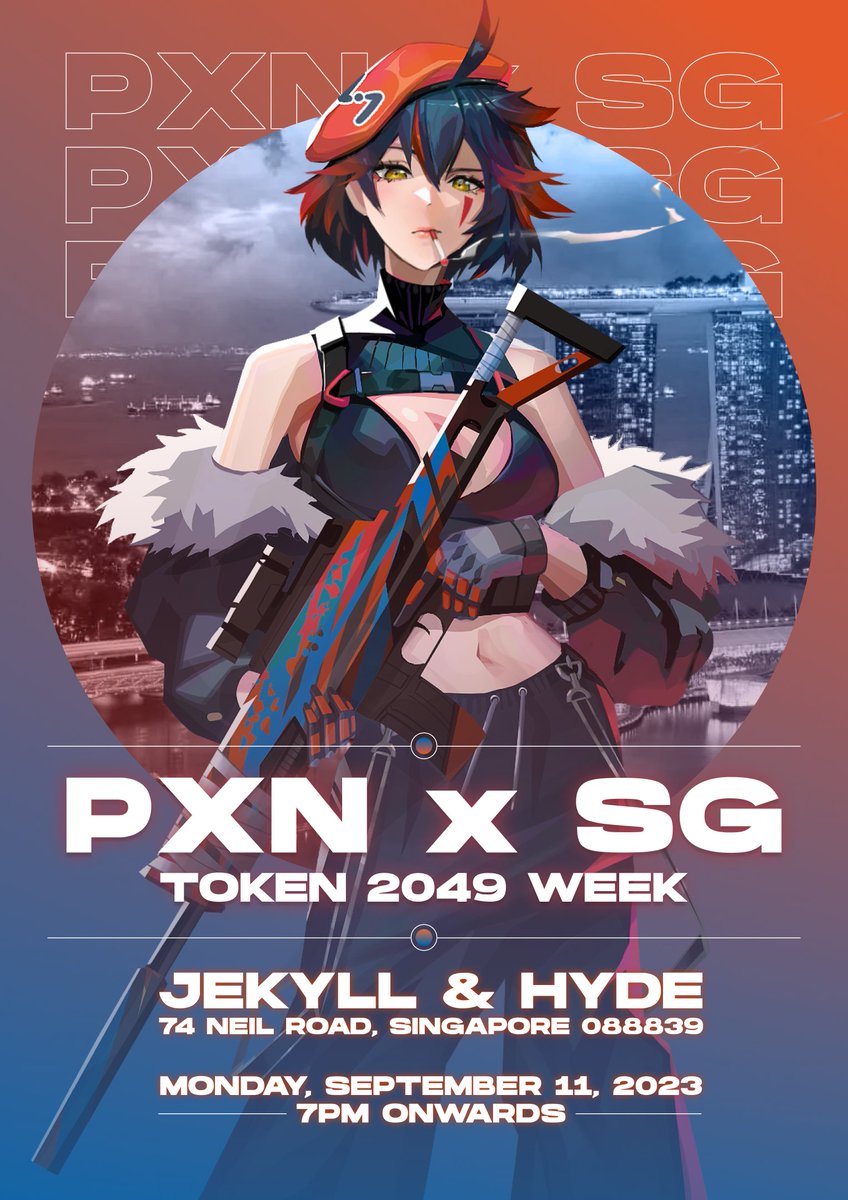 projectPXN's tweet photo. PXN Activations are coming back to Singapore! 👻 🇸🇬

Take the night off Ghosts and kick back with the team 🍻

RSVP at: https://t.co/HW0BDB5PkN
📍Jekyll and Hyde
🕰️7pm onwards
🗓️11th September 2023

We can't wait to see you there 🫡 https://t.co/nXww15Dmbq