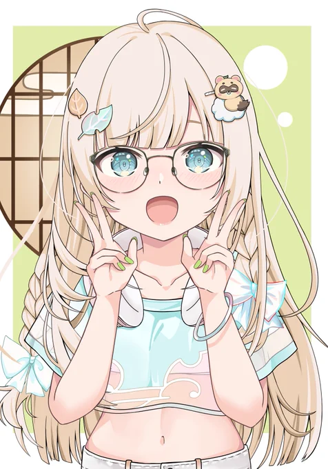 新衣装いろは殿(ラフな休日ver)#いろはにも絵を #ホロライブ 