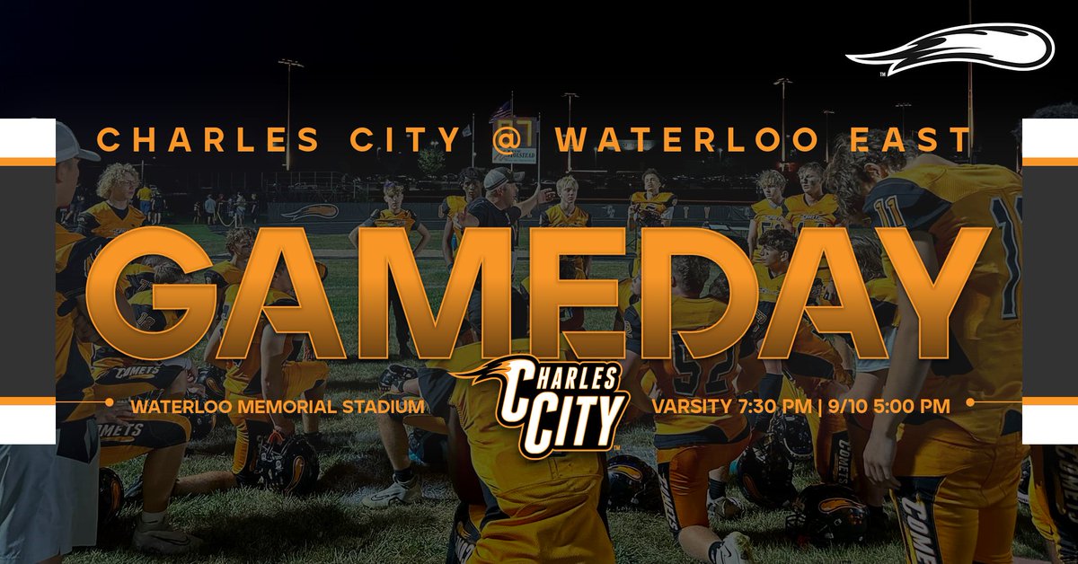 Week 3: Comets at Trojans w/Varsity at 7:30 PM &amp; 9/10 at 5:00 PM.