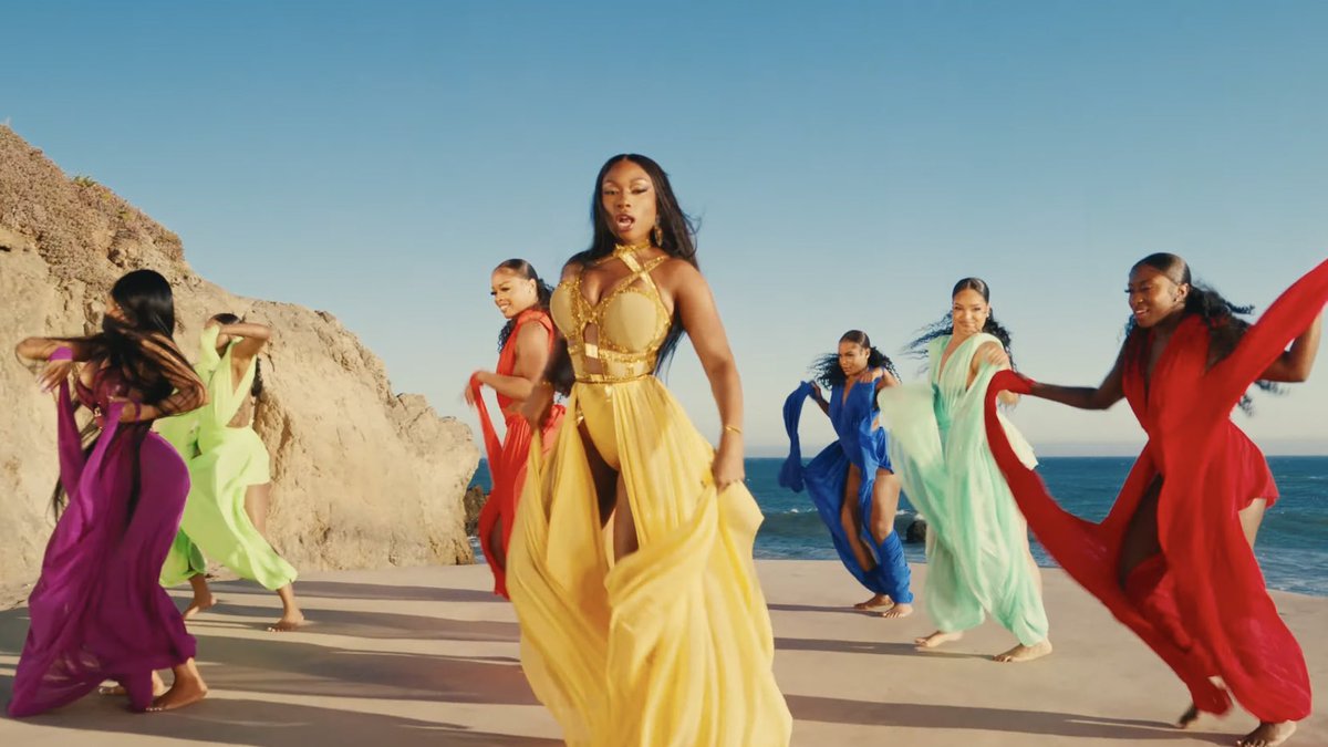 PopBase's tweet photo. Megan Thee Stallion in the music video for ‘Bongos.’ https://t.co/VWqWR8RB5P