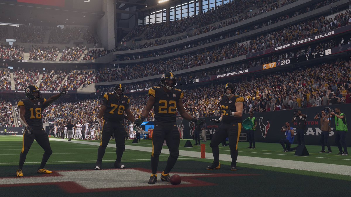 FMLSteelers's tweet photo. #TheStandard Back in the win column, with an absolute masterpiece vs the Texans. Looking forward to division rival @RavensFML_ pulling up… 

“It’s personal with them, it’s always personal. They know it we know it. There will be no love shown” - Mitch Tomlin. 

@FMLReport https://t.co/37DxotgxFo