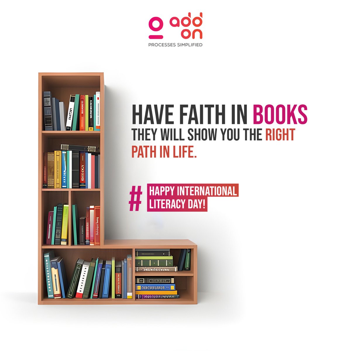 Addon_Global's tweet photo. Happy international literacy day, Books: The Keys to a Brighter Future ๐๐ .
.
#addon #Manpower #infotech #InternationalLiteracyDay #LiteracyDay #ReadForChange #UnlockingMinds #EducationForAll #ReadToSucceed #LiteracyMatters #BooksOpenWorlds #EmpowerThroughReading #KnowledgeI https://t.co/plWZ4v6N6d