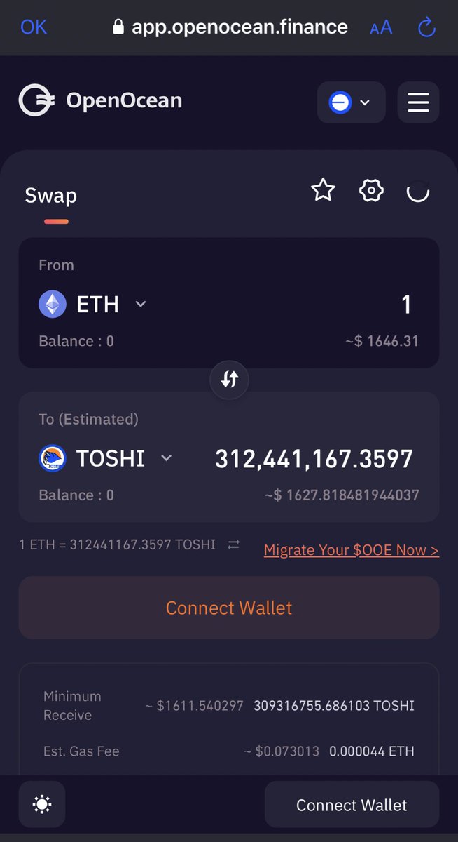 We and the #Base network will be forming incredible partnerships. understand the signs. $Toshi, it's the network's Meme token, with more Holders and more talked about… This is going to be huge. Let's make a lot of noise, are you ready? <a href="/OpenOceanGlobal/">OpenOcean - An EVM + Solana DeFi Aggregator</a> is already with us! Meow😻