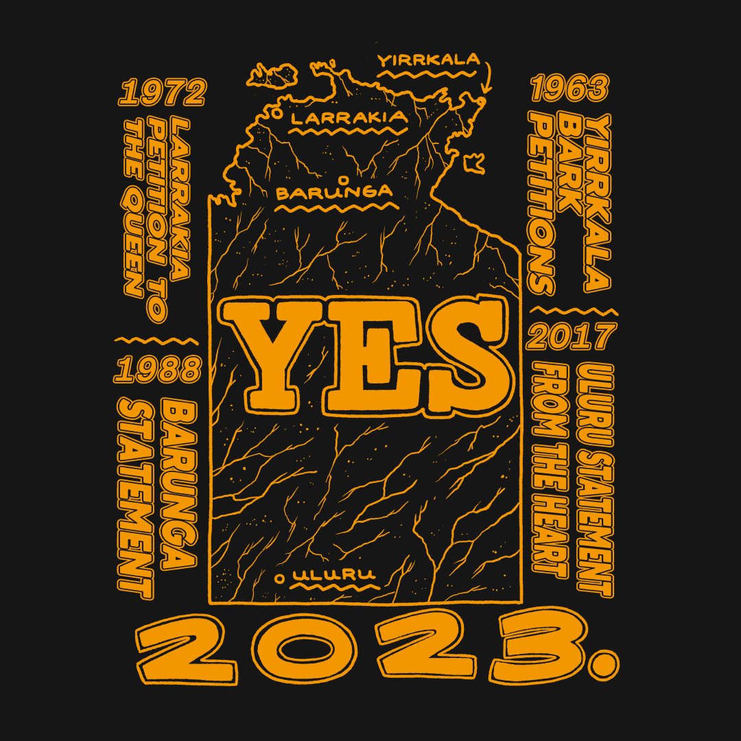 Collis (@collis) on Twitter photo Up here in the NT we often collaborate with the crew from houseofdarwin.com With the referendum coming up, theyโve made some awesome YES merch and materials, and you can grab their Tee here: houseofdarwin.com/products/musicโฆ - proceeds go into campaigns to support the YES vote. Up here in the NT we often collaborate with the crew from houseofdarwin.com With the referendum coming up, theyโve made some awesome YES merch and materials, and you can grab their Tee here: houseofdarwin.com/products/musicโฆ - proceeds go into campaigns to support the YES vote.