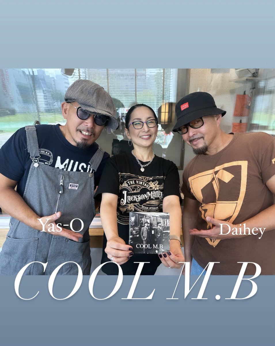 761daytime's tweet photo. 🕧#GoodnessBusiness!
🎙👩🏻@thisissach
.
.
【COOL M.B】
🎤Daiheyさん・Yas-Oさん
#2 音楽のルーツ…👂
小学生で単独渡米🇺🇸、、
.
.
➖ LIVE➖
🗓️11/10📍#久留米シティプラザ
🆕💿アルバムcoming soon⚡️
🔎https://t.co/JjQVoiInLJ
.
.
📻LOVEFM
▶️https://t.co/uIrEMYEU85 https://t.co/yy1W4zaH6s