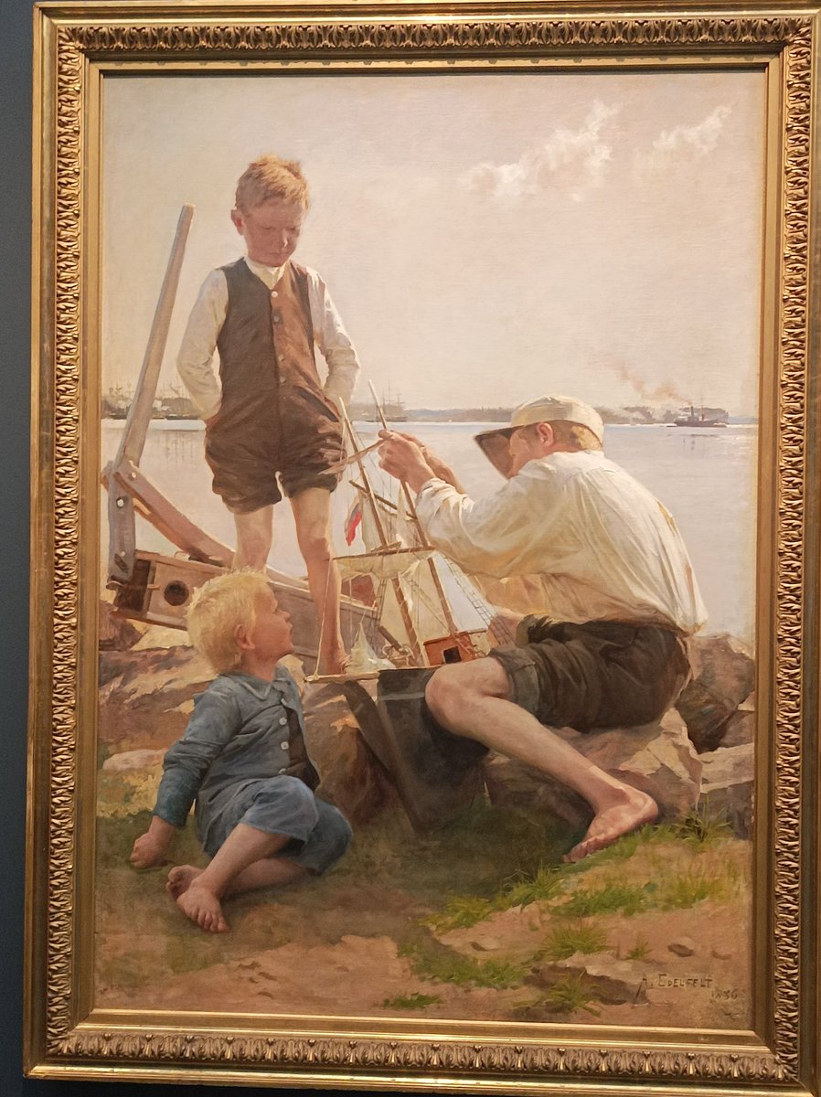 Suvianna_H's tweet photo. Eilen neljättä kertaa @AteneumMuseum ihailemassa Albert Edelfeltin teoksia. Taidan käydä Museokortilla @museokortti vielä viidennenkin kerran ennen näyttelyn päättymistä #taide #kuvataide #Edelfelt #museo #hyvinvointi https://t.co/63k3LKuXFC