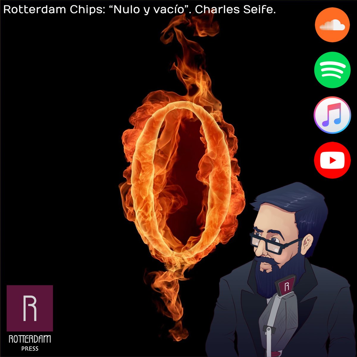 rotterdam_press's tweet photo. #RotterdamChips: "Nulo y vacío". Charles Seife.
Disponible en Spotify &amp; apps de podcast.
https://t.co/IOTAiinU7N https://t.co/bTJ4hvkUaq