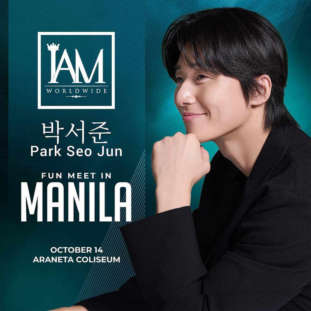 msmary_kim's tweet photo. Great news!! We are opening the Fun Meet event of Park Seo Jun for everyone!!😘🇰🇷
Come and meet one of South Korea's Top Stars 

Come and meet him on October 14, 2023 at the Araneta Coliseum! See you there!!👫🏣

#IAMAmazing
#IAMWORLDWIDE
#PARKSEOJUNisIAMWorldwide

PM is the 🔑 https://t.co/C0iMYdL3By
