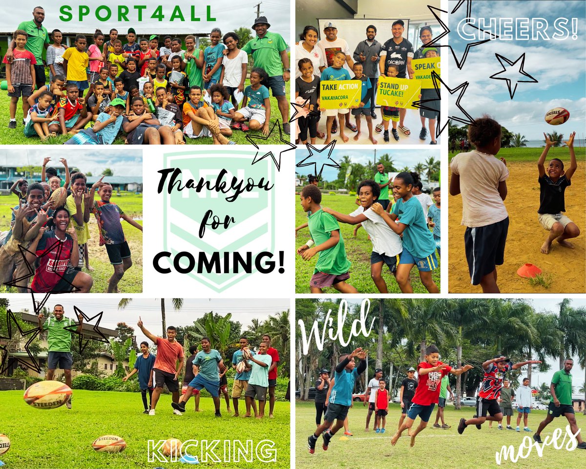 The NRL Team wish to Thank everyone that attended our NRL School Holiday Clinics last week & hope that you all enjoyed yourselves as much as we did 🙌 Amazing turn out with a Total of 359 participants, 249 were Boys & 110 Girls‼️ #Sport4All #Sport4Dev #TeamUpProgram