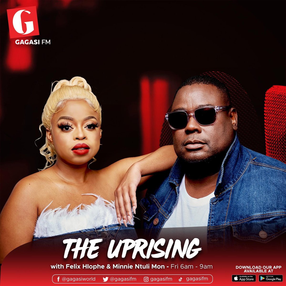 gagasifm's tweet photo. Welcome to the #TGIF installment of #TheUprising.

[Coming up]
#BathiniAbashana
#CoffeeRoom
#RingUs 
#grandgrandquiz 
#MXIT

Contact us on all our platforms noma usithinte ku0861 596 596 or send us iVN ku078 934 2827.

#GagasiFM https://t.co/lfNGSYpsjT