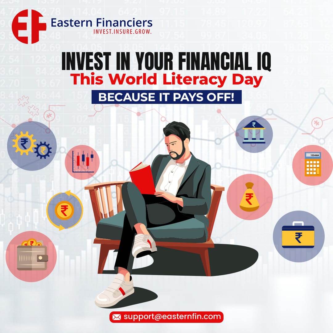 EasternFin's tweet photo. "📈💰 Empowering the world through financial literacy on #WorldLiteracyDay! 💡💳 Let's build a financially savvy future together. 🌍💵 #EasternFinanciers #WorldLiteracyDay #FinancialLiteracy #Empowerment" https://t.co/uvVVxhZHxt