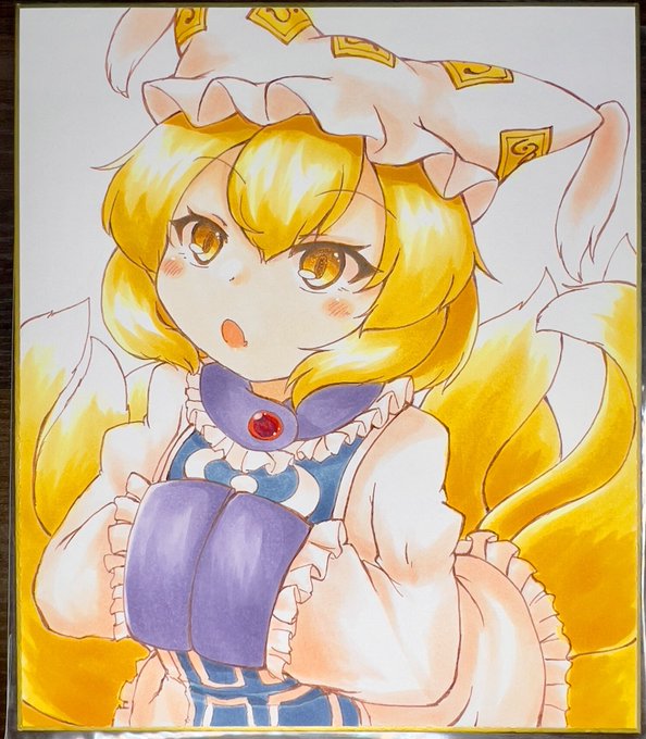 ろりらんさま色紙2枚目!
明日のイベントで頒布します🦊 