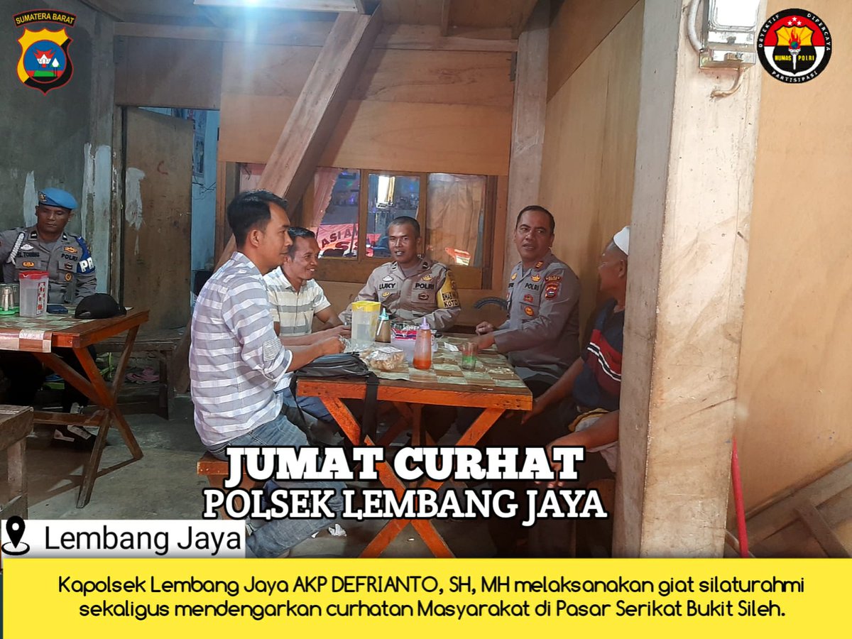 PoliceJoker's tweet photo. #polripresisi
#poldasumbar
#polressolok
#polseklembangjaya https://t.co/Bn1plV4F05