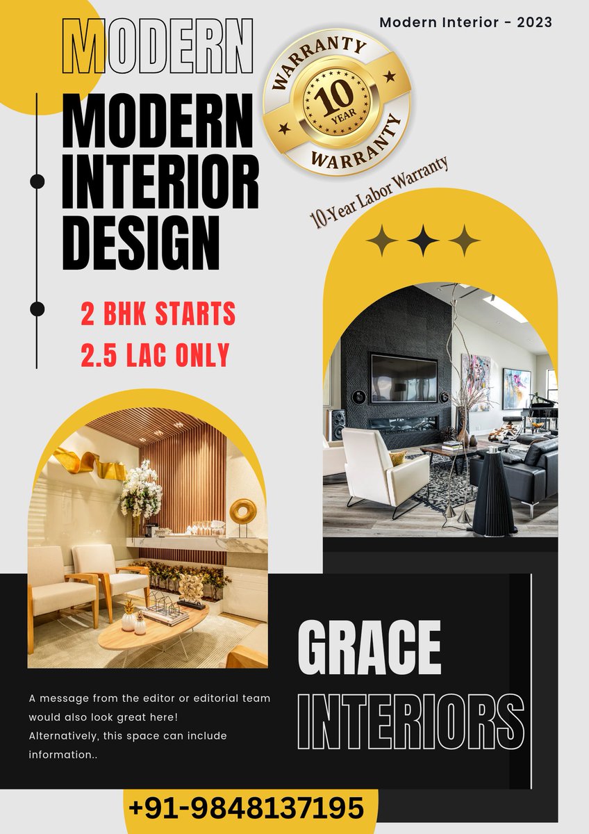 g4interiors's tweet image. Grace Interiors
Book your free consultation for your Home Interior and get a full Product knowledge, before starting the work and before finalising your Budget. +91- 9848137195
#woodwork #cupboarddesign #fallcelling #walldecor #modularkitchen #kitchendecor #wardrobedesign