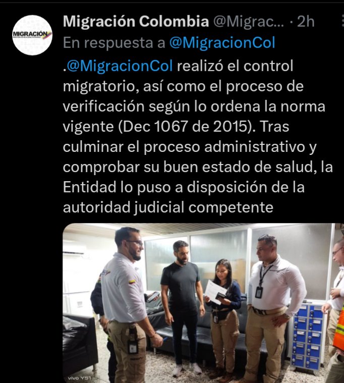 willj84753699's tweet photo. ¡ATENCIÓN COLOMBIA!
¡URGENTE!
Cae el delincuente Arturo Char. 
Llegó en vuelo privado y lo pillaron. 
Los medios calladitos.
Difundamos nosotros la noticia. https://t.co/h5skgTADna