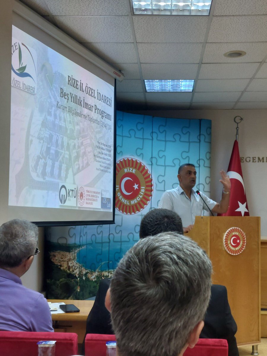 TWİTER
BUGÜN GÜNLERDEN <a href="/rizeozelidare/">Rize İl Özel İdaresi</a> 
İMAR UYGULAMA PROJESİ BİRİNCİ ETAP SONUÇ SUNUMU.

Projenin EN’i; bugünkü sunumda, İl Genel Meclisi Üyelerinden birinin, “çok şey öğrendik, çok şeyleri yanlış anlamışız ve çok geç kalmışız, iyi ki geldiniz” demesiydi. Paha biçilemez.