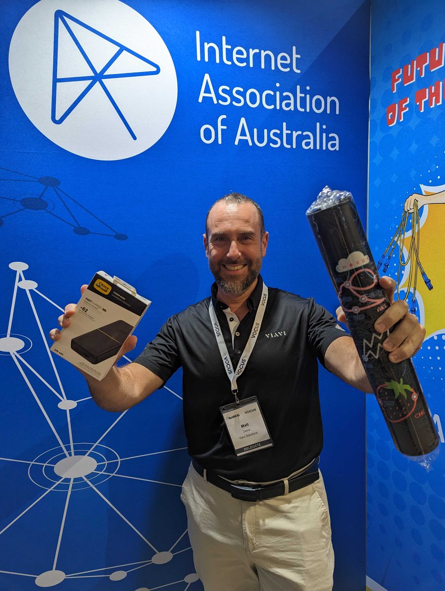 iaa_limited's tweet photo. We have our winners! Thanks to all those who called past the IAA booth to say hi and/or enter the Prize Draw!
Be sure to follow us for more great IAA Events and chances to score one of our famous Mouse Mats!
#IAA #AusNOG #AwesomeMerch https://t.co/2Ujz8Vs9TI