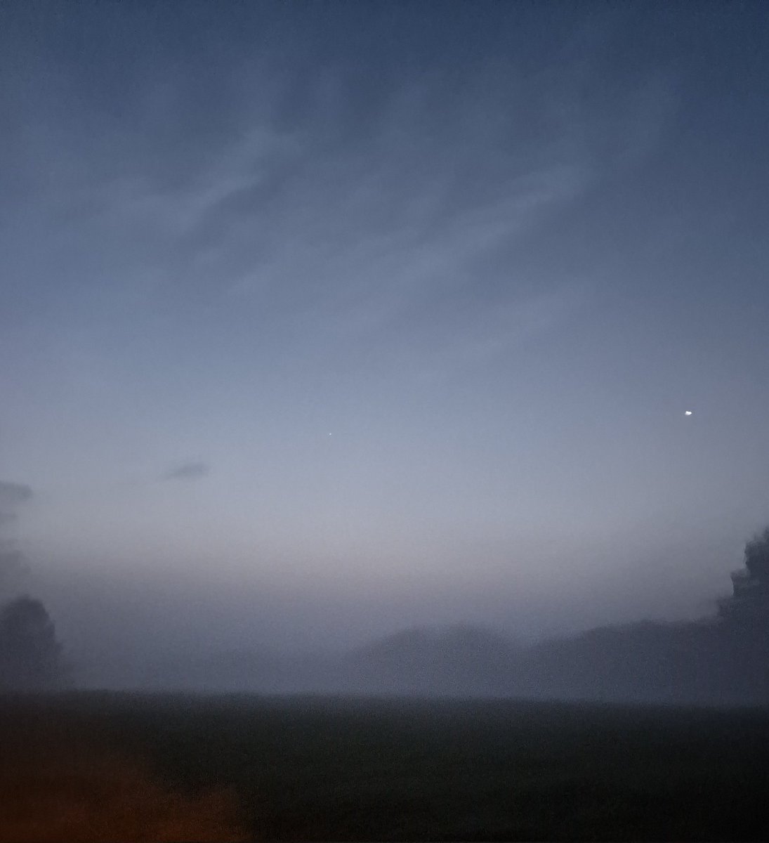 Something beautiful about a misty morning, too.  

Although I will pretty much always find something to feel happy about every morning. 

I'm a very positive person. 

Start your day on a positive note ❤️

Have you achieved the goals you had set for this week?

#FridayThoughts