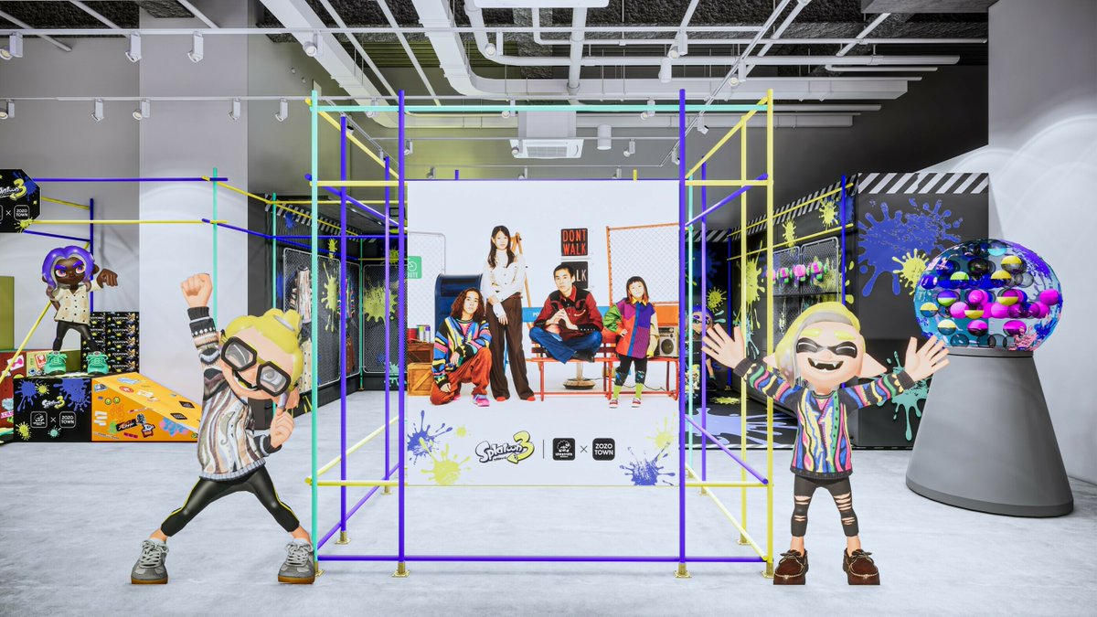 スプラトゥーン3』ZOZOTOWNコラボアイテムが9月13日から受注販売