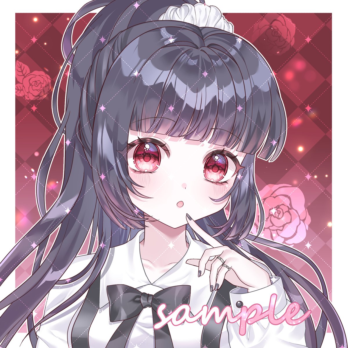 suuigiv's tweet photo. Commission 
最近畫的頭貼🥰💗 https://t.co/WGPEljZkFR