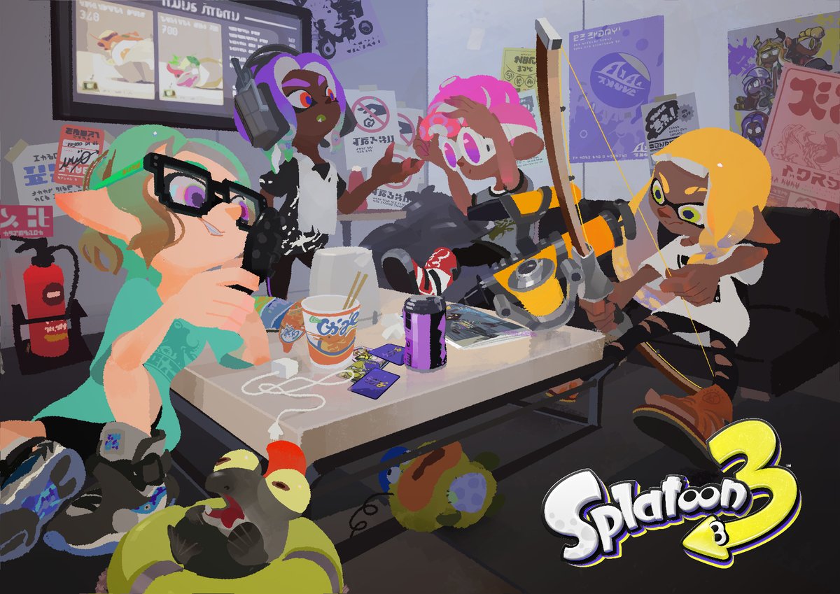 『スプラトゥーン3』発売から1周年を迎えた。
バトルやバイトの合間に世界のピンチを救い、ファッションにも気を抜かず、ロッカーを飾り付けながらカードゲームにハマっていたらいつのまにか時間が経っていたぞ…。
共にイカ世界を楽しんでくれているプレイヤーの皆さんに、心より感謝を申し上げたい。