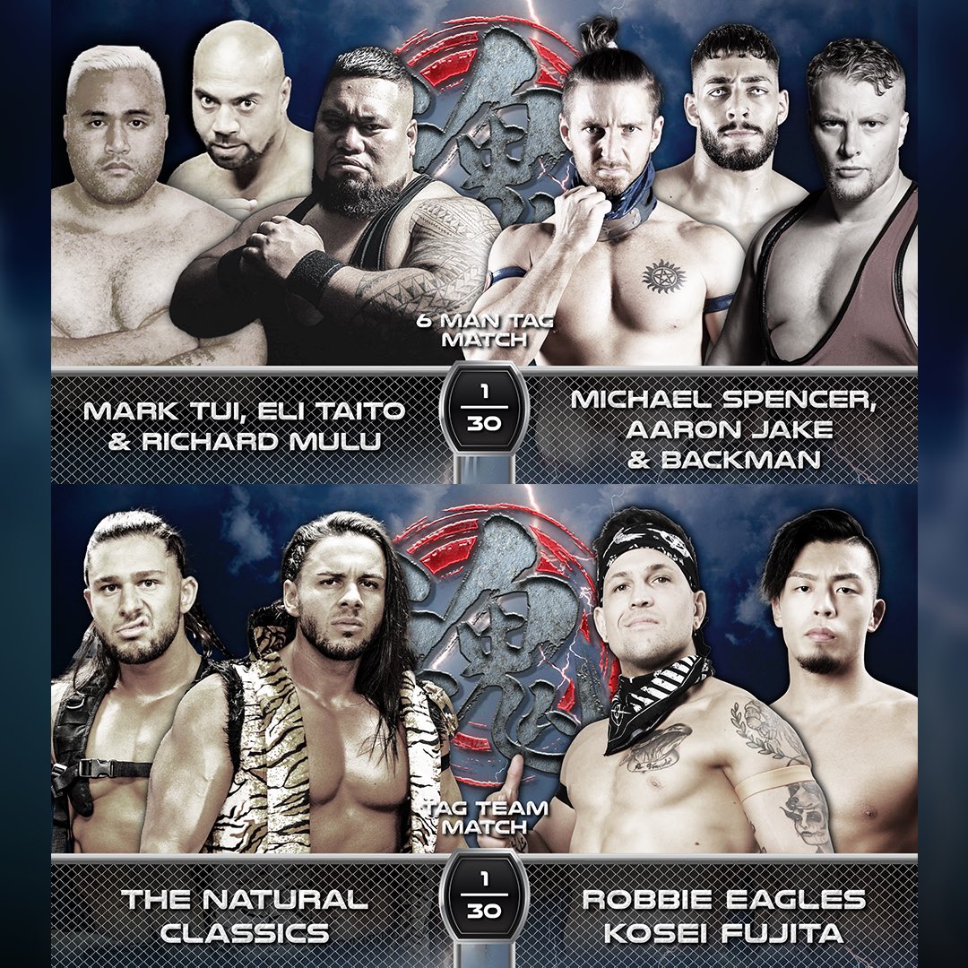 NJTamashii's tweet photo. #Sydney here is your full card for Sept. 15 at #crowbarsydney for NJPW Tamashii. 

Join us for all the action + a live performance by @sosopunx

Get your tix now 🎟 https://t.co/TzV3d75xUh

#njpwTAMASHII #njpw #sosopunx @CrowbarSyd https://t.co/v0NXQ6yKBE