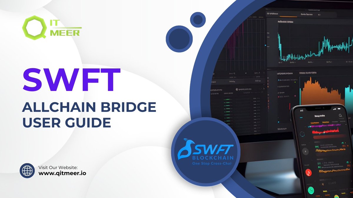 QitmeerNetwork's tweet photo. To our dear users, please check out this guide on how to use the Swft @SwftCoin allchain bridge 🥳
Medium 👉 https://t.co/zn0IBUdWtH
Website 👉 https://t.co/bCcuF0qhjg
#SWFT #AllChain #MEER #dag #blockdag https://t.co/cObHM8rYN3