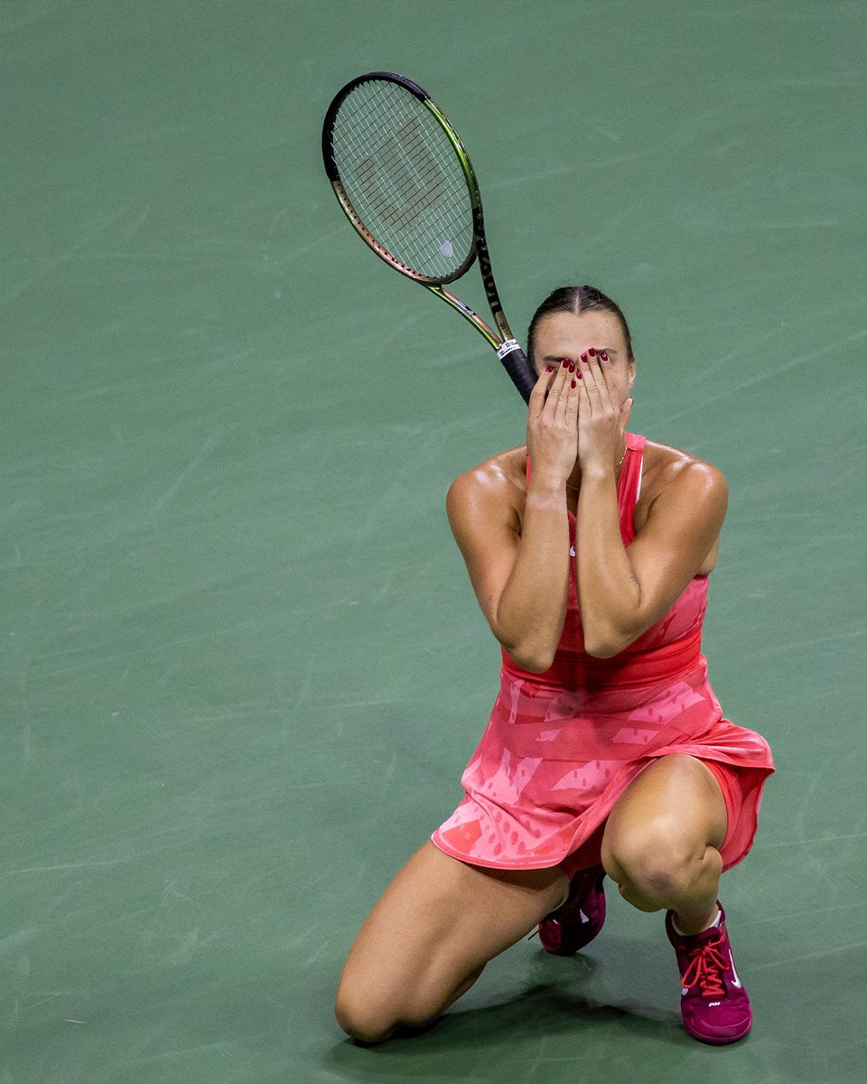 Don't look now, Aryna. You're in the #USOpen final!