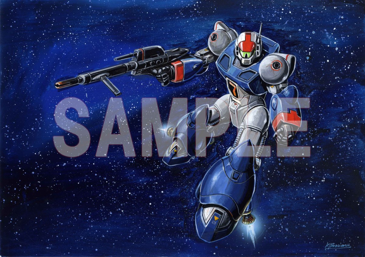 【21】銀河漂流バイファム　ポスター　大河原邦男 2024年1月10日発売「#銀河漂流バイファム Blu-ray BOX1」 🌟大河原