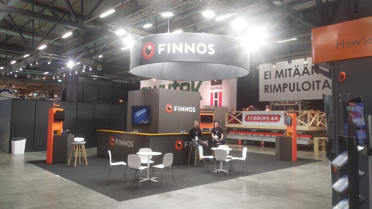 Vielä tänään voidaan törmätä Puumessuilla! Tervetuloa osastollemme tutustumaan Finnoksen tuotteisiin. Vähemmän hukkaa, tasaisempaa laatua, enemmän tulosta 📈

Nähdään osastolla B-234 👋