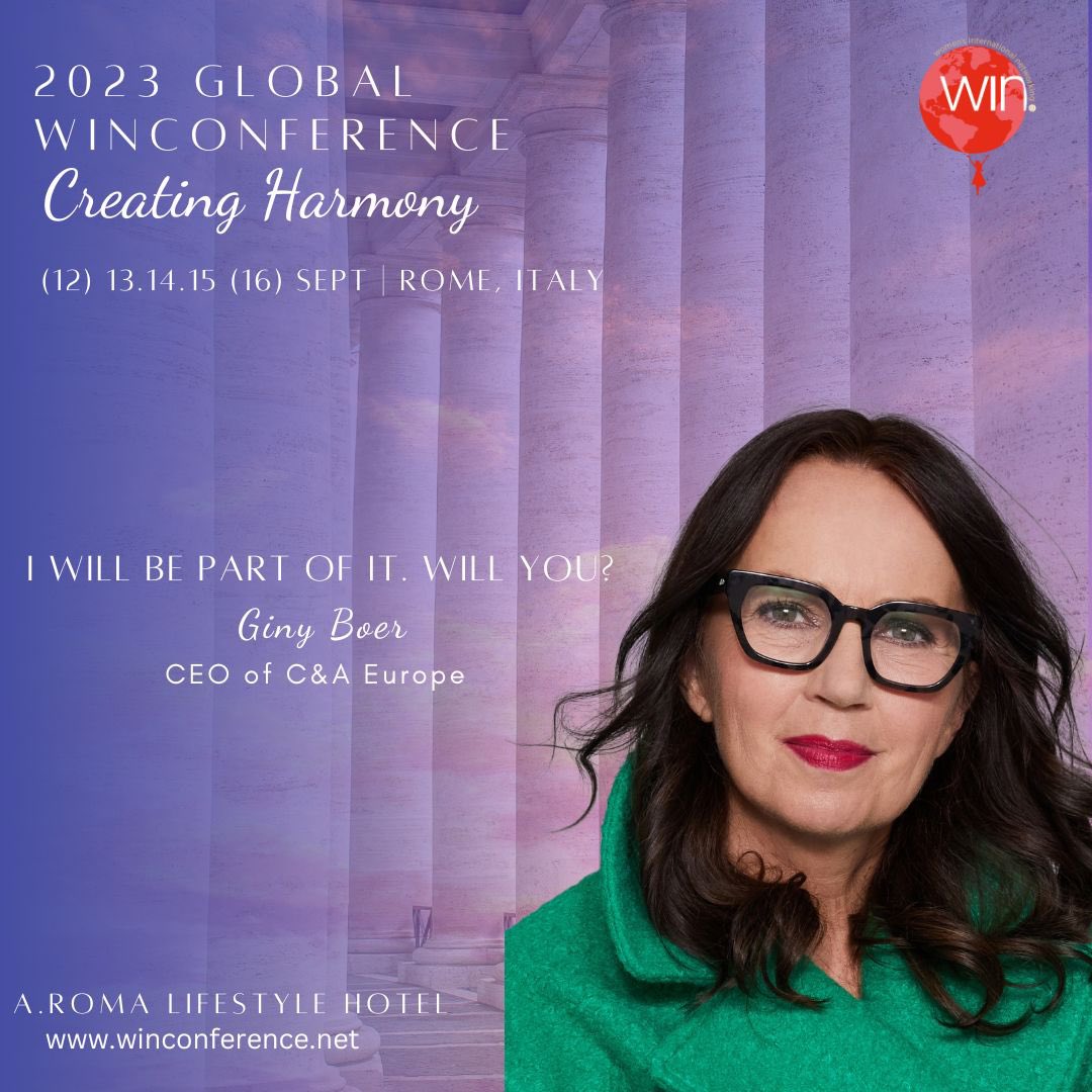 Giny Boer, CEO of C&A Europe is joining WIN Leadership experience as a Plenary Speaker. She will share insights into significant progress C&A has made and her approach to modernizing the company. She will look back at her personal journey and her guiding principles as a leader.