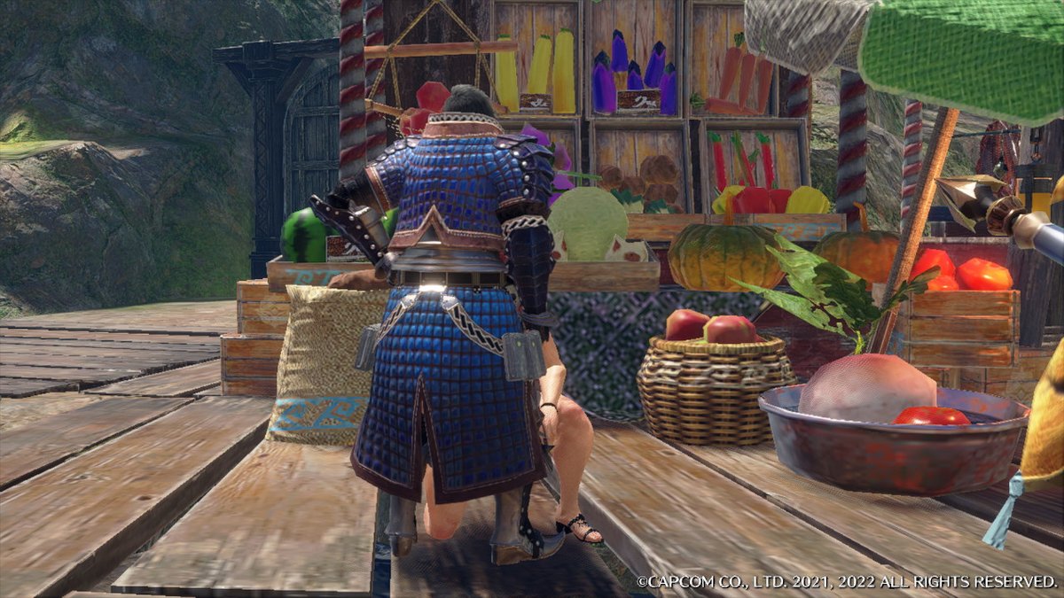 ChocoBun001's tweet photo. Gotta eat healthy! #MHRise #MonsterHunter #NintendoSwitch https://t.co/ouXh3bi2Mb