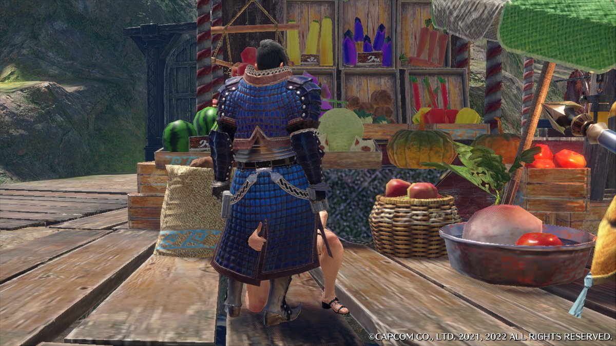 ChocoBun001's tweet photo. Gotta eat healthy! #MHRise #MonsterHunter #NintendoSwitch https://t.co/ouXh3bi2Mb