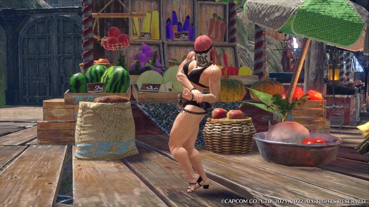ChocoBun001's tweet photo. Gotta eat healthy! #MHRise #MonsterHunter #NintendoSwitch https://t.co/ouXh3bi2Mb