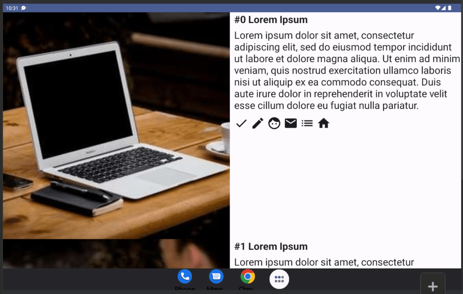 KaushalVasavaIn's tweet photo. BoxWithConstraint and All ScreenSize Support in Jetpack Compose.

 Check the GitHub repo:
https://t.co/jhcWLEcknp

#AndroidDevelopment #kotlin #AndroidDeveloper
#AndroidDev #AndroidDevs #JetpackCompose #uidesign #opensource  #android_learn https://t.co/iVXr90J549